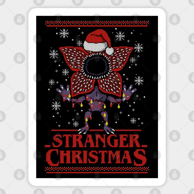 Stranger christmas Magnet by NemiMakeit